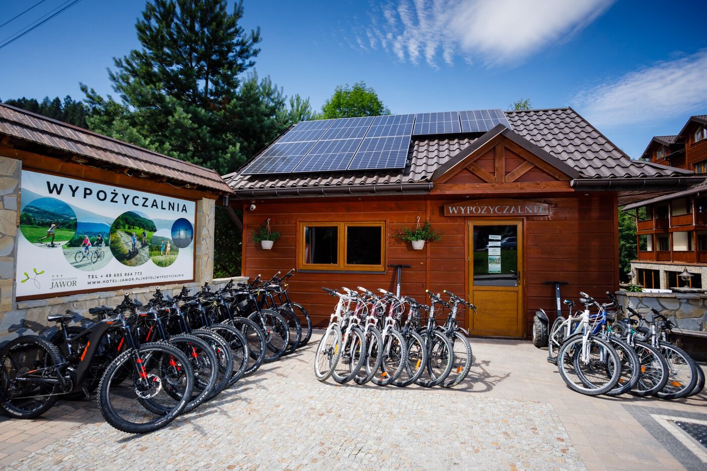Wypożyczalnia rowerów elektrycznych — wygodne zwiedzanie okolic Babiej Góry